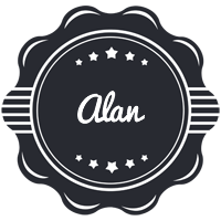 Alan badge logo