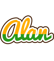 Alan banana logo