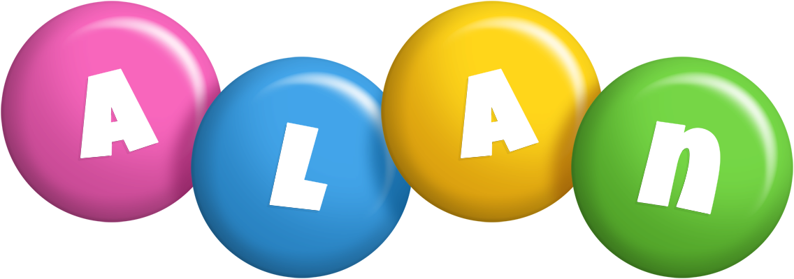 Alan candy logo