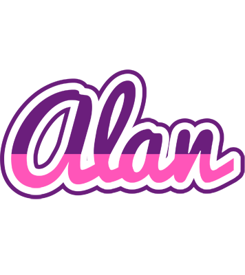 Alan cheerful logo