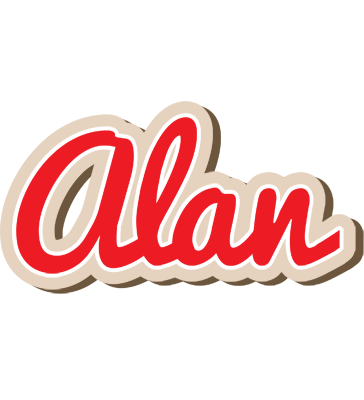 Alan chocolate logo
