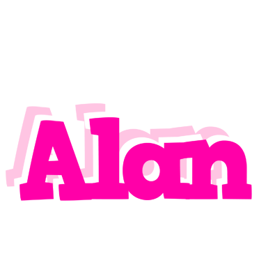 Alan dancing logo