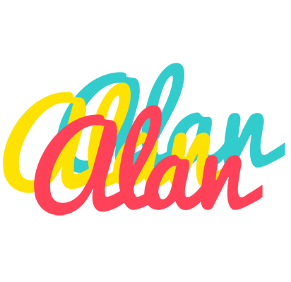 Alan disco logo