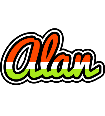 Alan exotic logo