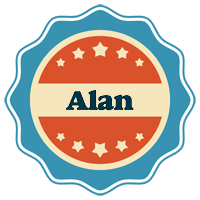 Alan labels logo