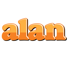 Alan orange logo