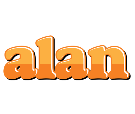 Alan orange logo