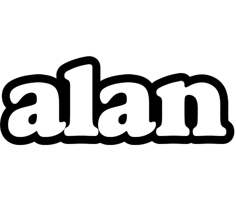 Alan panda logo