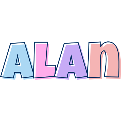 Alan pastel logo
