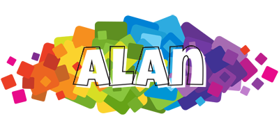 Alan pixels logo