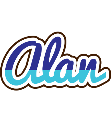 Alan raining logo