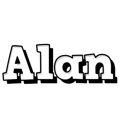 Alan snowing logo