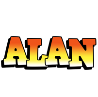 Alan sunset logo