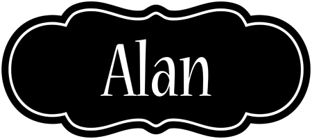 Alan welcome logo