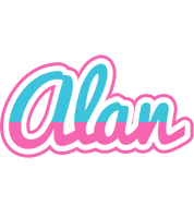 Alan woman logo
