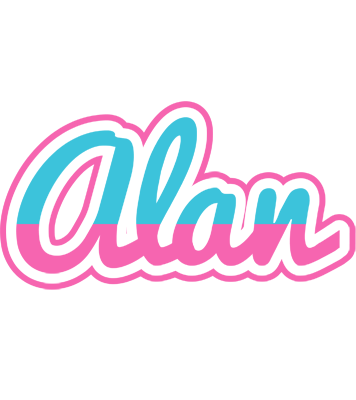 Alan woman logo