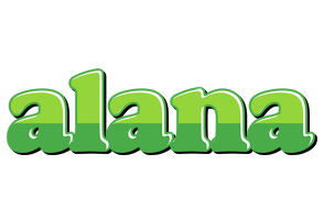 Alana apple logo