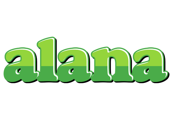 Alana apple logo