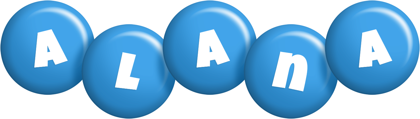 Alana candy-blue logo