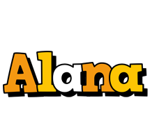 Alana cartoon logo