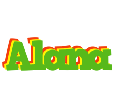 Alana crocodile logo