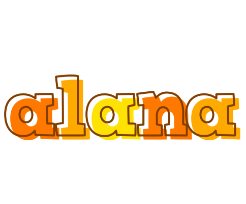 Alana desert logo