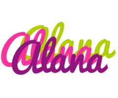 Alana flowers logo