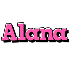 Alana girlish logo