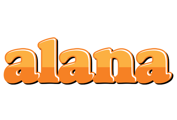 Alana orange logo