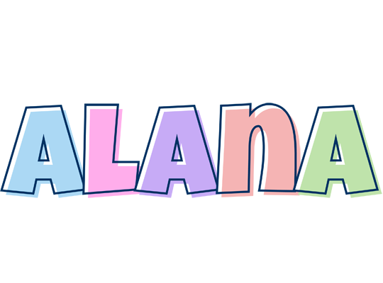 Alana pastel logo