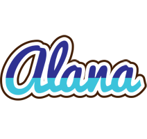 Alana raining logo