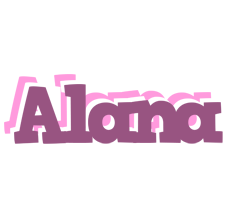 Alana relaxing logo