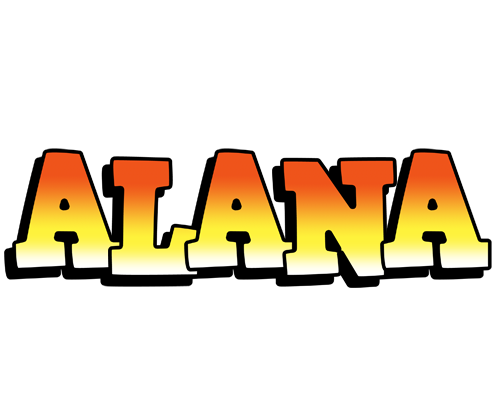 Alana sunset logo