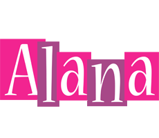 Alana whine logo