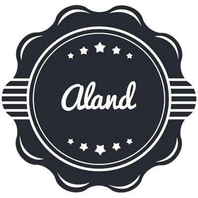 Aland badge logo