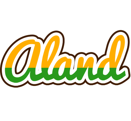Aland banana logo