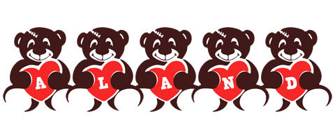 Aland bear logo