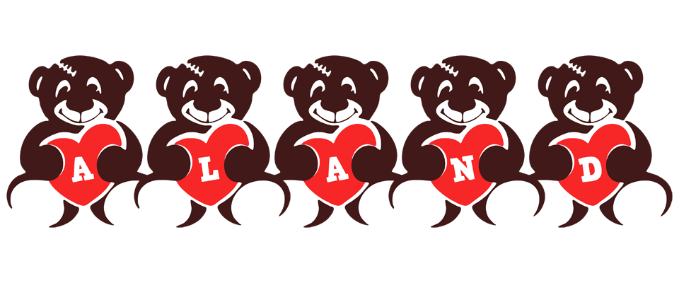 Aland bear logo