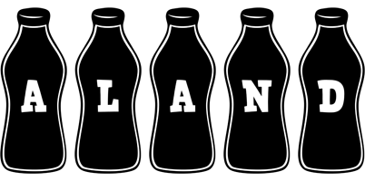 Aland bottle logo