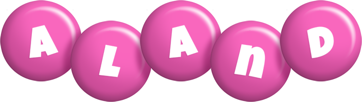 Aland candy-pink logo