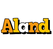 Aland cartoon logo