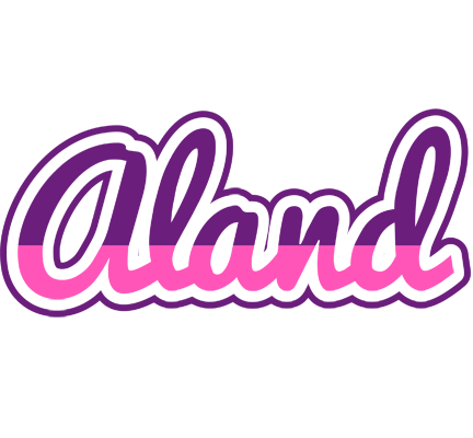 Aland cheerful logo
