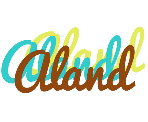 Aland cupcake logo