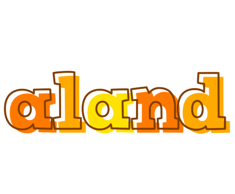 Aland desert logo