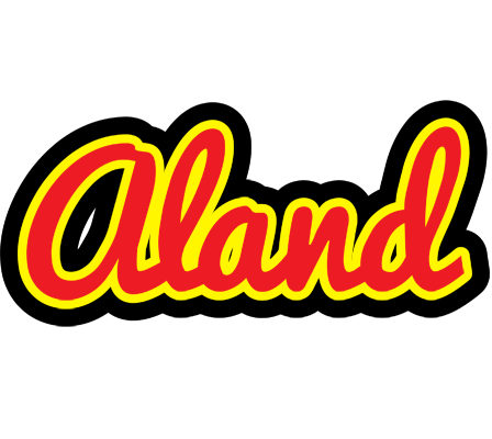 Aland fireman logo