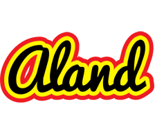 Aland flaming logo