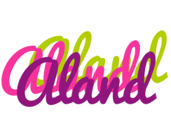 Aland flowers logo