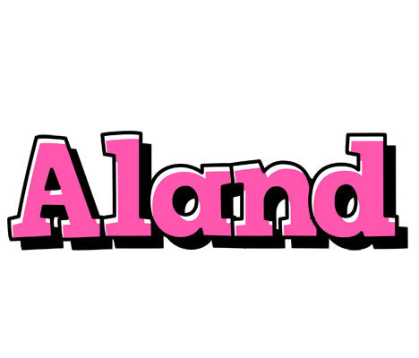 Aland girlish logo