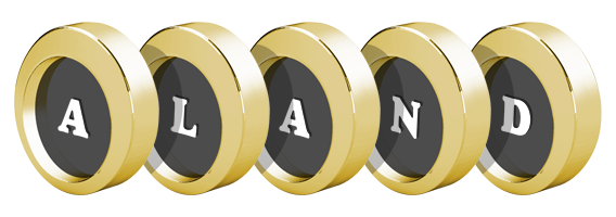 Aland gold logo