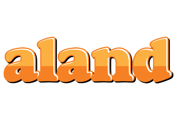 Aland orange logo